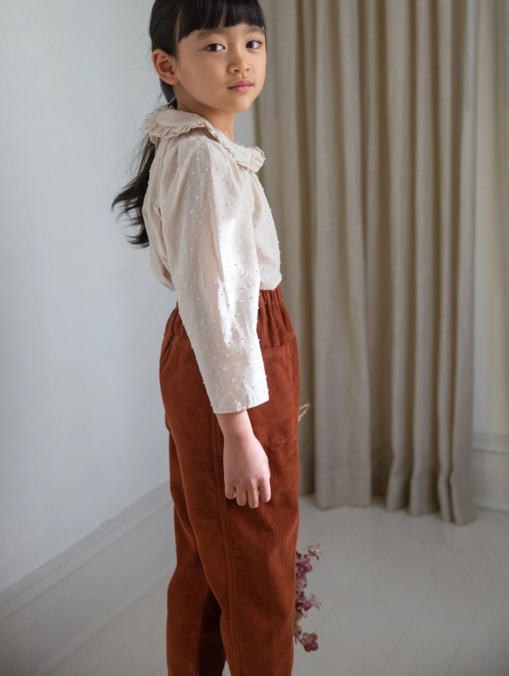 Soor Ploom Jane Trouser Sequoia Cotton Corduroy
